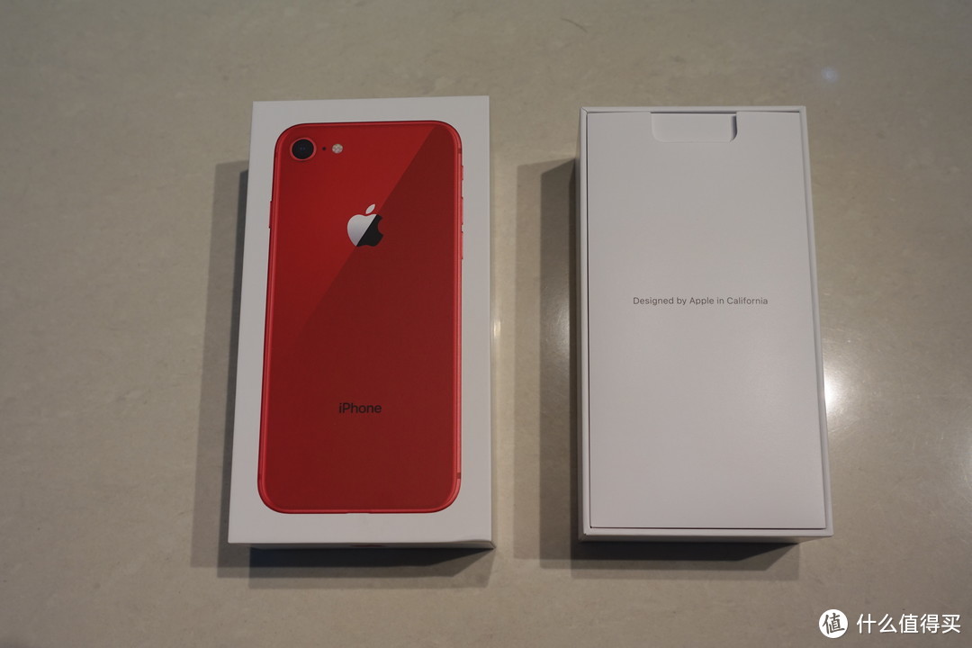 新的红黑配色:apple 苹果 iphone 8 红色特别版手机开箱