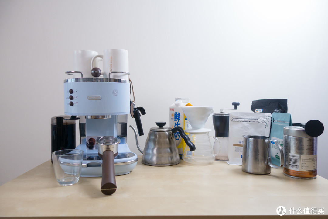 #全民分享季#打造一杯自己的拿铁，度过一个慵懒的午后：DeLonghi 德龙 ECO310 半自动咖啡机