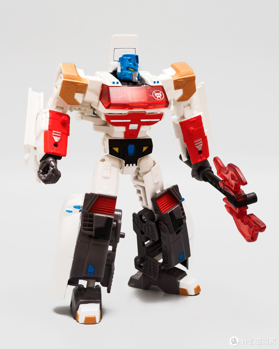 #本站首晒#官方不靠谱重涂作品：HASBRO 孩之宝 变形金刚 TFCC 2015 白狮柯柏文