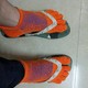 普通鞋子也能穿出跑鞋的感觉。GEARLAB燃烧装备实验室3D压力五指袜2.0评测