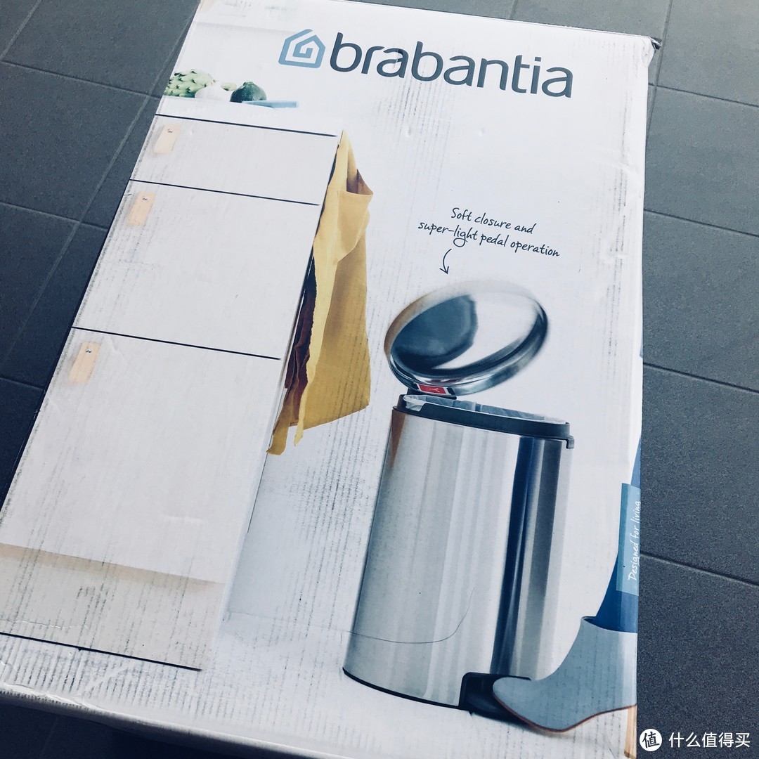 #本站首晒# Brabantia 柏宾士 20L垃圾桶