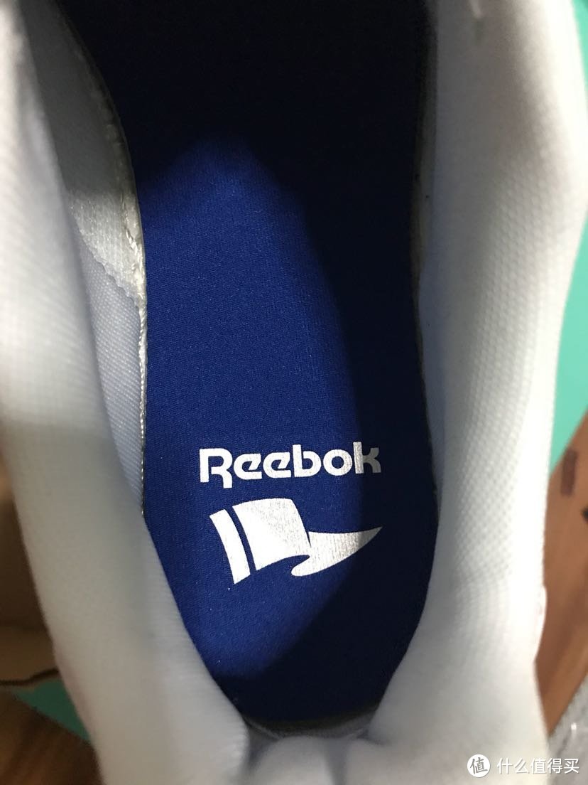 永远的经典一Reebok 锐步 男款皮革小白鞋 开箱分享