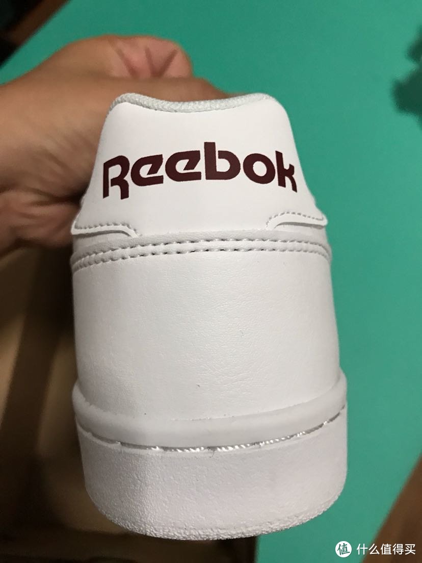 永远的经典一Reebok 锐步 男款皮革小白鞋 开箱分享