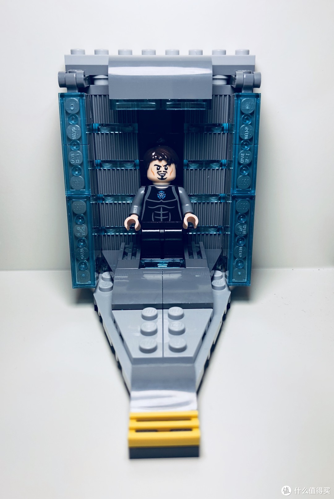 LEGO 乐高 钢铁侠 人仔以及格纳库MOC