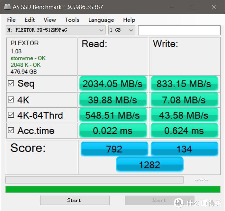 速度吓我一跳——浦科特经典M9PeG 512GB M.2 NVMe固态硬盘测评