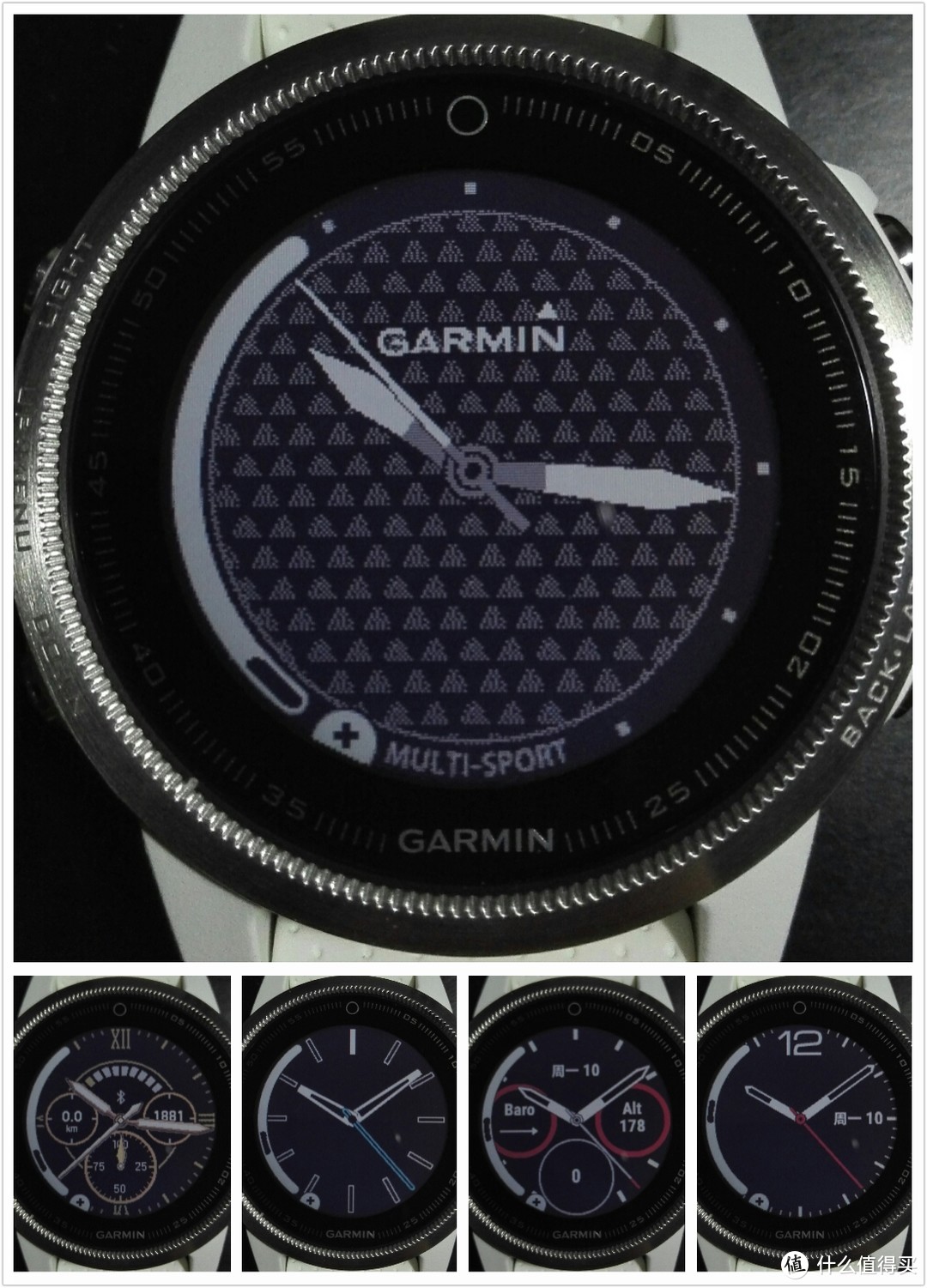 时尚外表，狂野的芯—Garmin 佳明 Fenix 5S 心率表