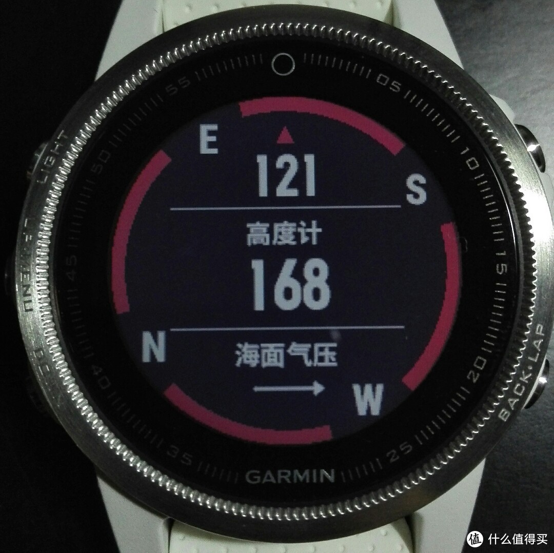 时尚外表，狂野的芯—Garmin 佳明 Fenix 5S 心率表