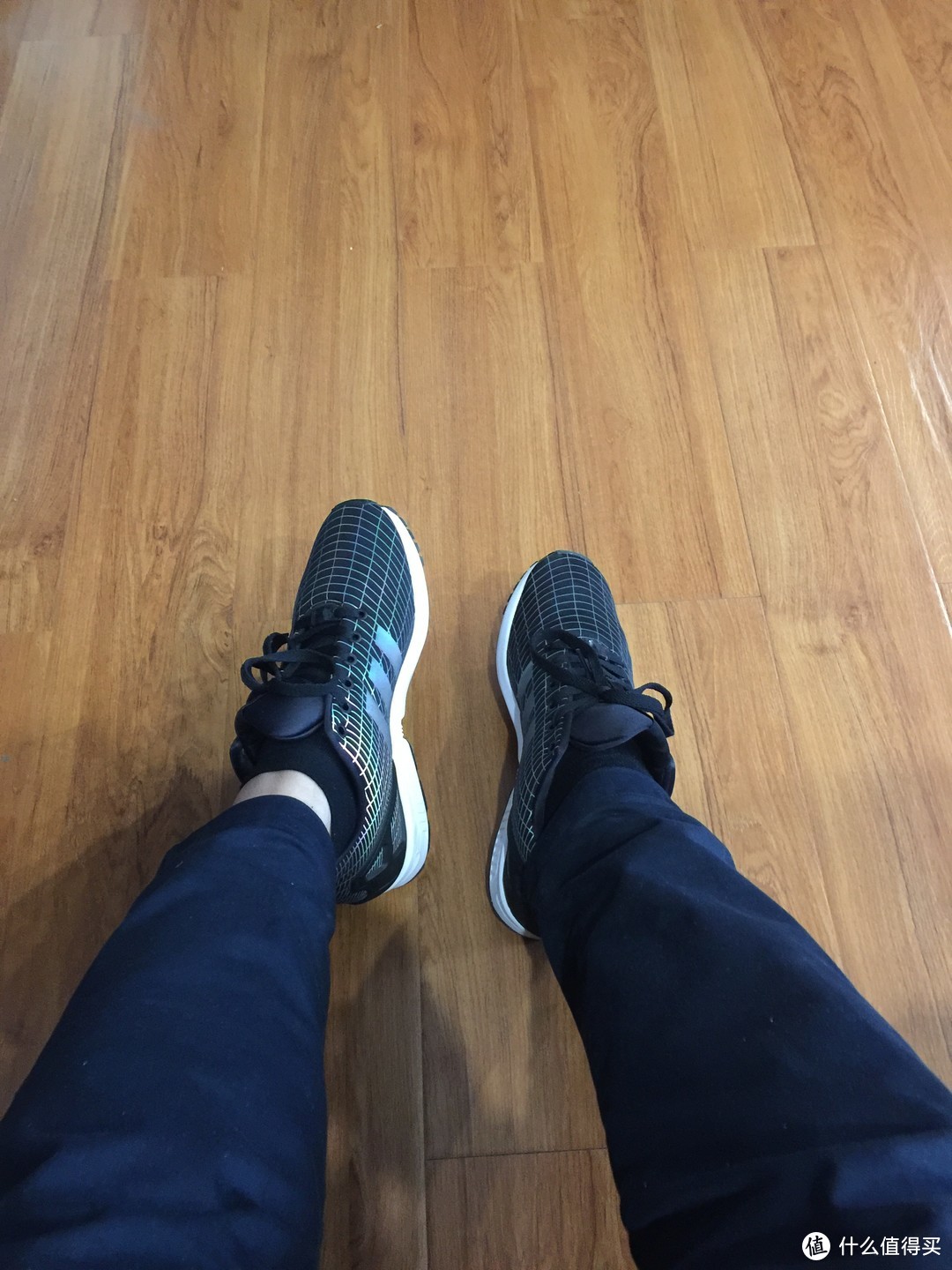 #全民分享季#低调沉稳，性价比高：adidas 阿迪达斯 三叶草 BB2158 ZX FLUX 运动鞋简评