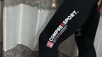 压缩裤初体验——COMPRESSPORT康普斯波 多运动长裤众测