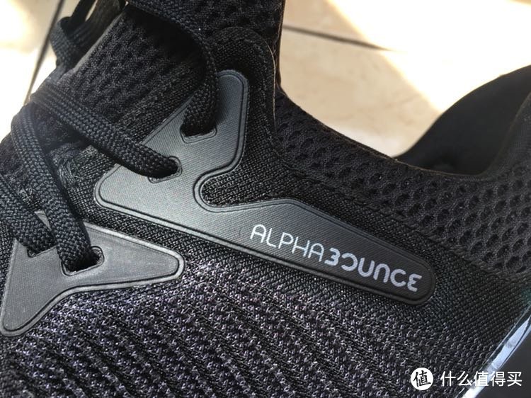 晒晒老公的新跑鞋：adidas 阿迪达斯 alpha bounce beyond m