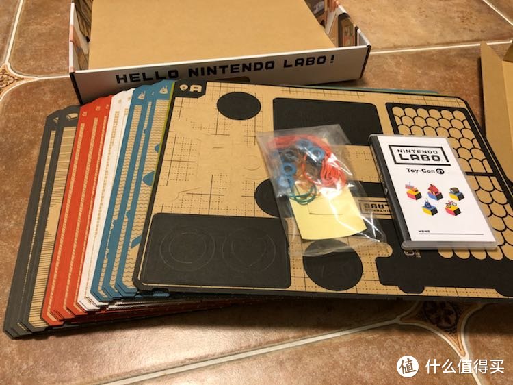 玩纸箱的乐趣，switch labo 开箱记