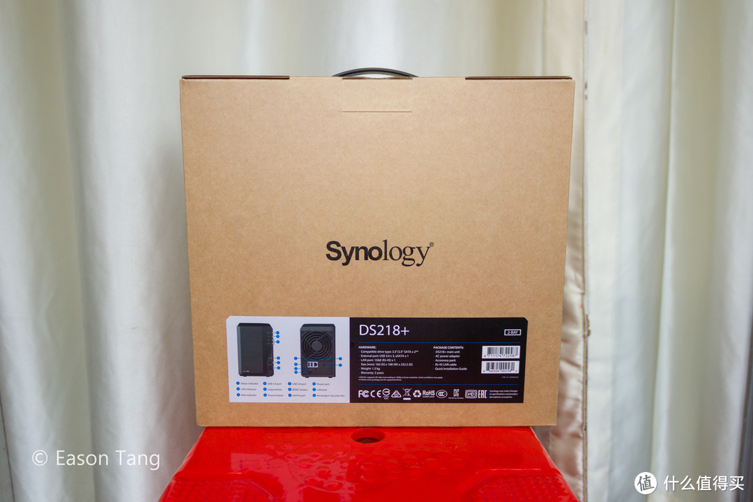 Synology 群晖 DS218+ 网络存储 购入及开箱