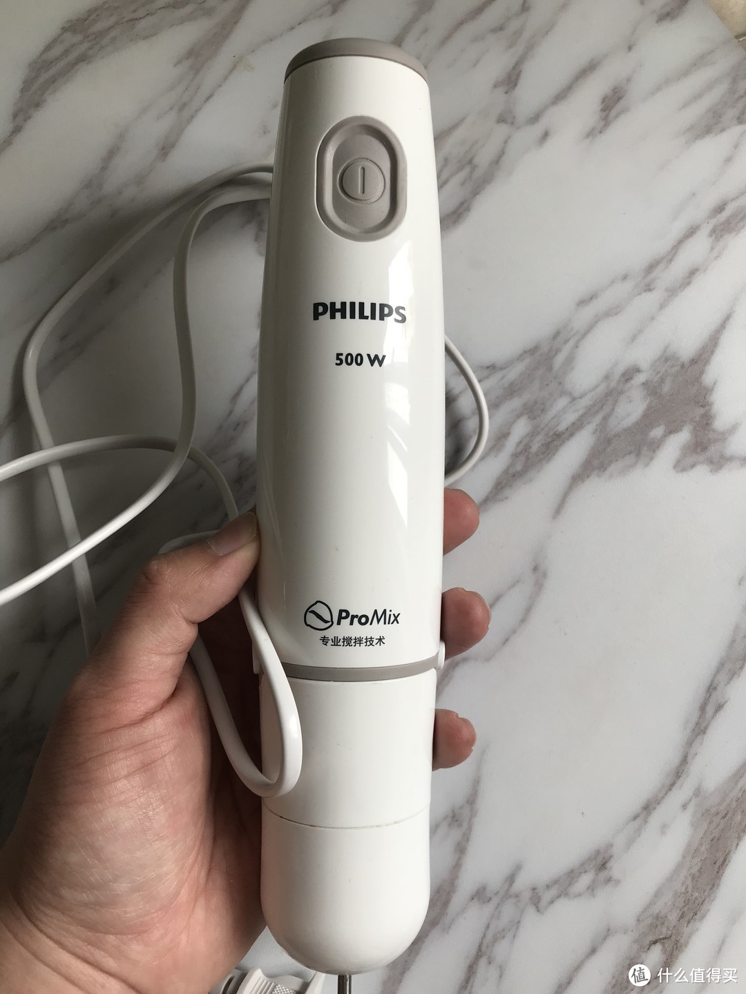 用Philips 飞利浦 HR1608/03 多功能手持搅拌棒做抹茶戚风蛋糕！