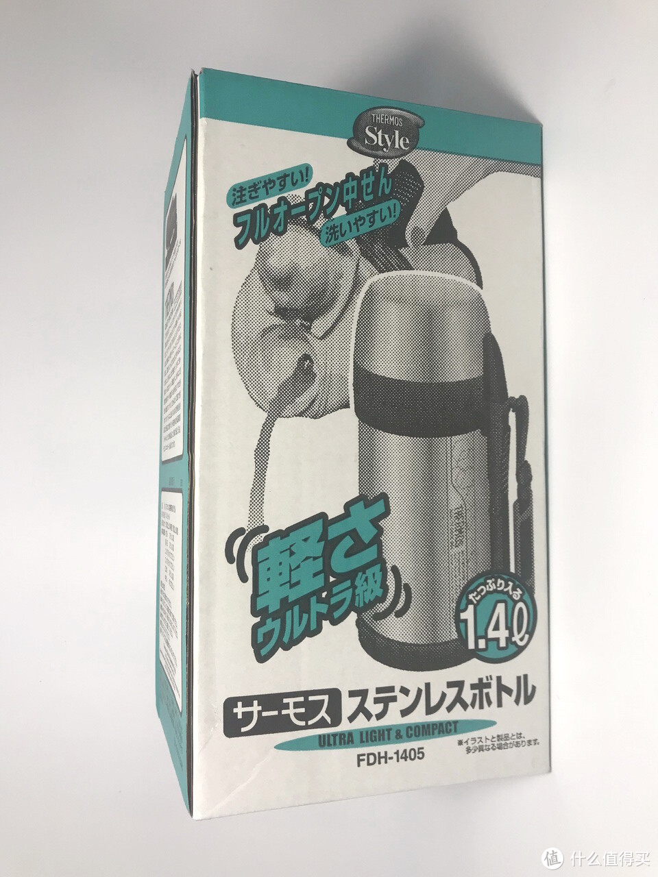 大容量高品质：THERMOS 膳魔师 1.4L 户外运动旅行保温瓶FDH-1405