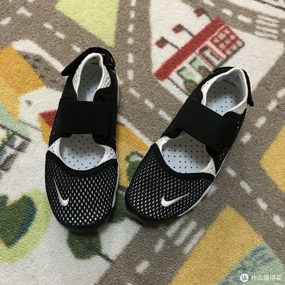 忍者无敌！Nike 耐克 Rift BR 儿童运动凉鞋开箱