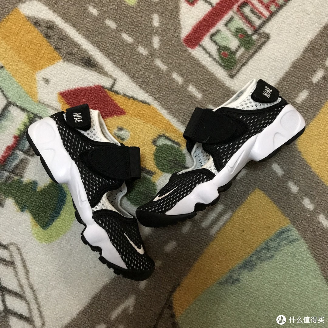 忍者无敌！Nike 耐克 Rift BR 儿童运动凉鞋开箱