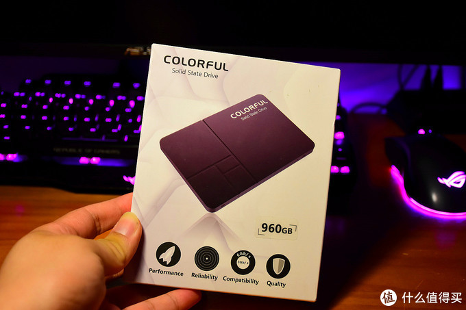 1元1GB的固态硬盘了解一下—Colorful 七彩虹 SL500 960GB 固态硬盘 开箱简测