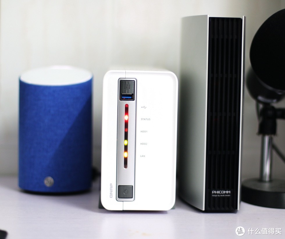 大妈首发：QNAP 威联通 TS-212P3 入门级NAS 了解下