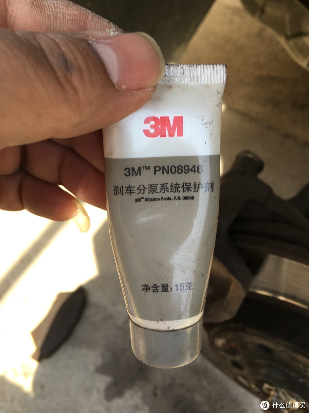 上次没有完的3M，接着用，博世先收起来了