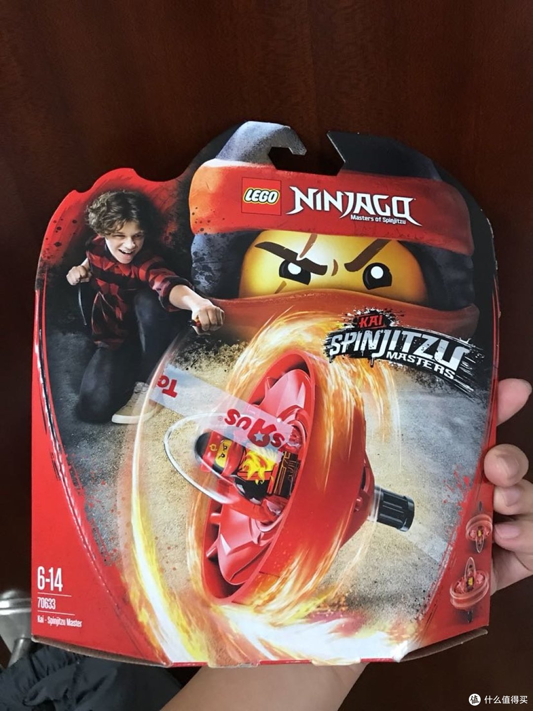 lego乐高70633幻影忍者系列陀螺开箱晒单