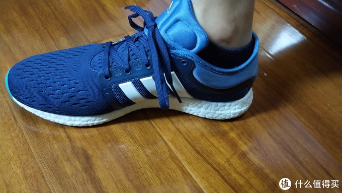 全掌boost + 透气首选：Adidas 阿迪达斯 cc rocket boost m 跑步鞋 开箱