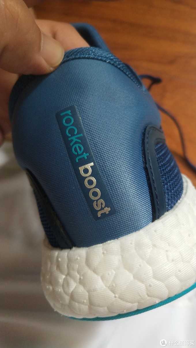 全掌boost + 透气首选：Adidas 阿迪达斯 cc rocket boost m 跑步鞋 开箱