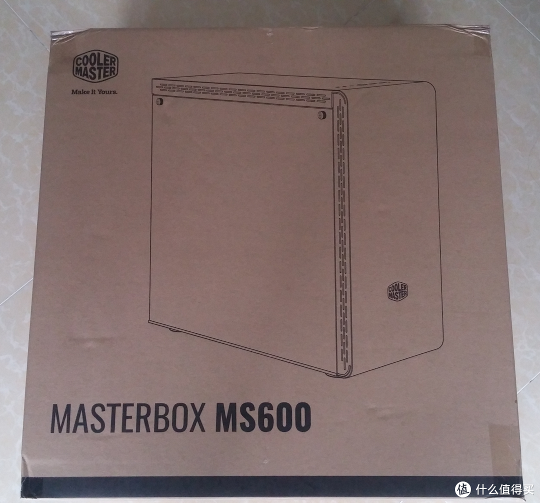 清爽简约机箱新选择：COOLERMASTER 酷冷至尊 MASTERBOX MS600 机箱 开箱