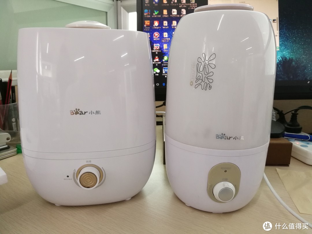 鼻炎患者的办公室小帮手：BEAR 小熊 JSQ-A40A2 加湿器