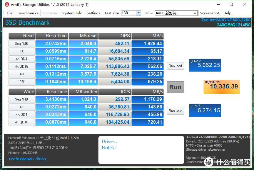 装机性价比首选！TECLAST 台电 幻影 NP800 SSD固态硬盘测评