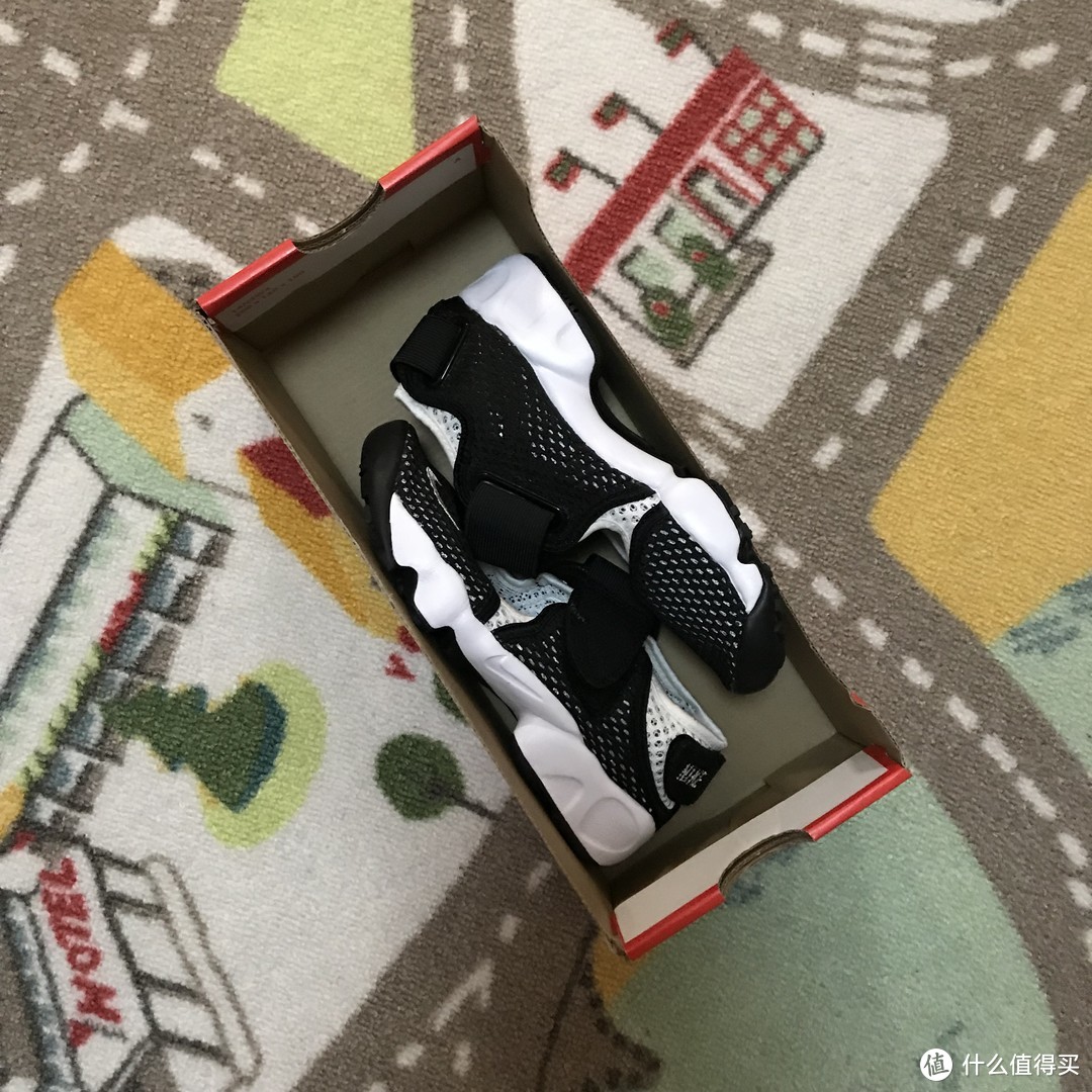 忍者无敌！Nike 耐克 Rift BR 儿童运动凉鞋开箱