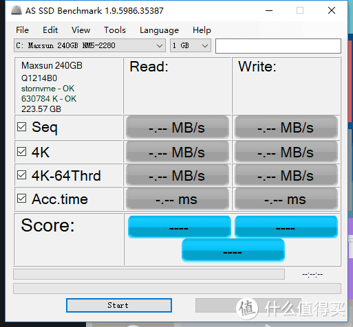 SATA价格，NVME享受，价格低廉体验不低廉—铭瑄复仇者M.2固态240GB 开箱评测