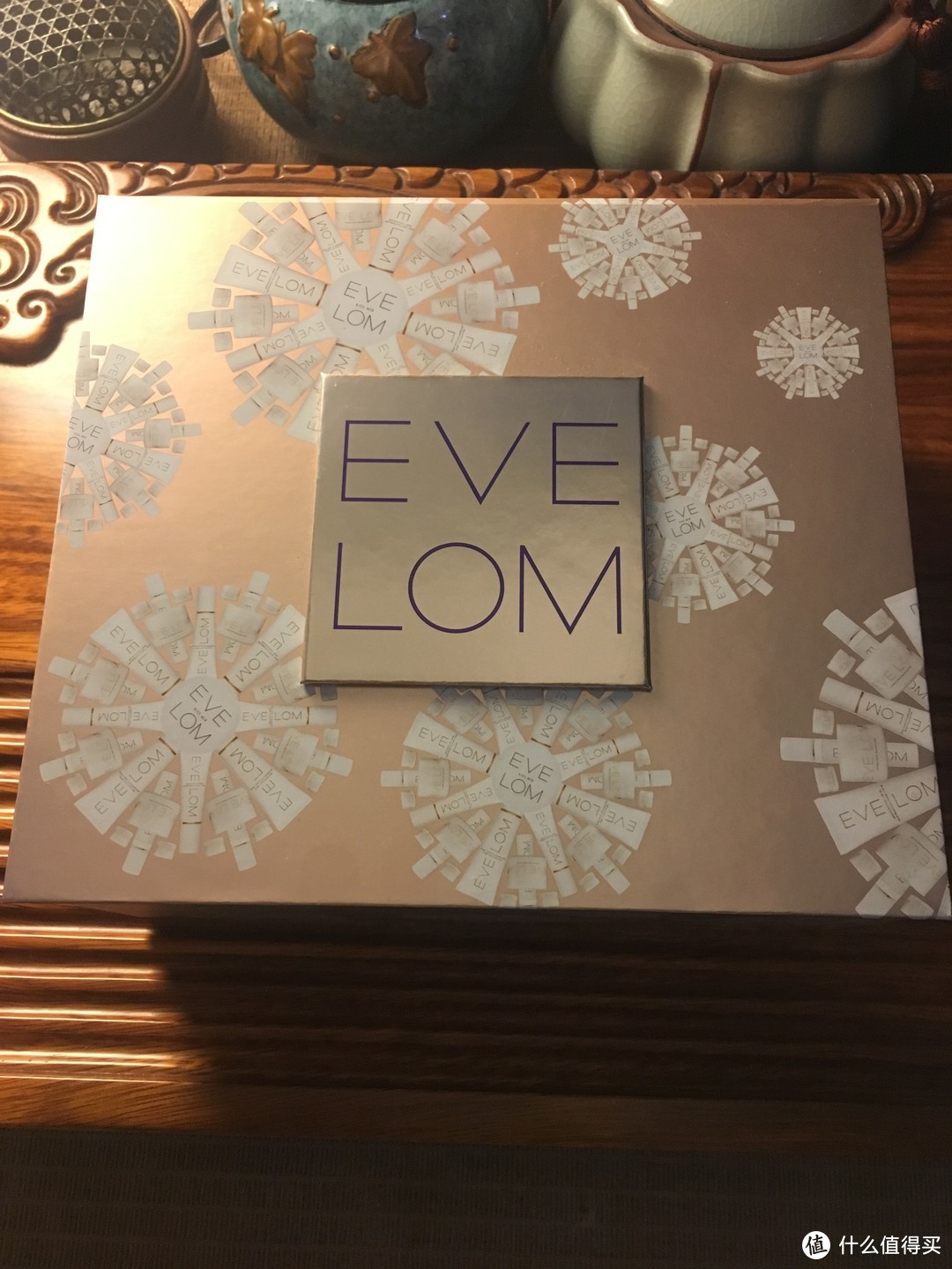 假装重新开箱的EVE LOM洁颜霜+亮彩面膜套盒