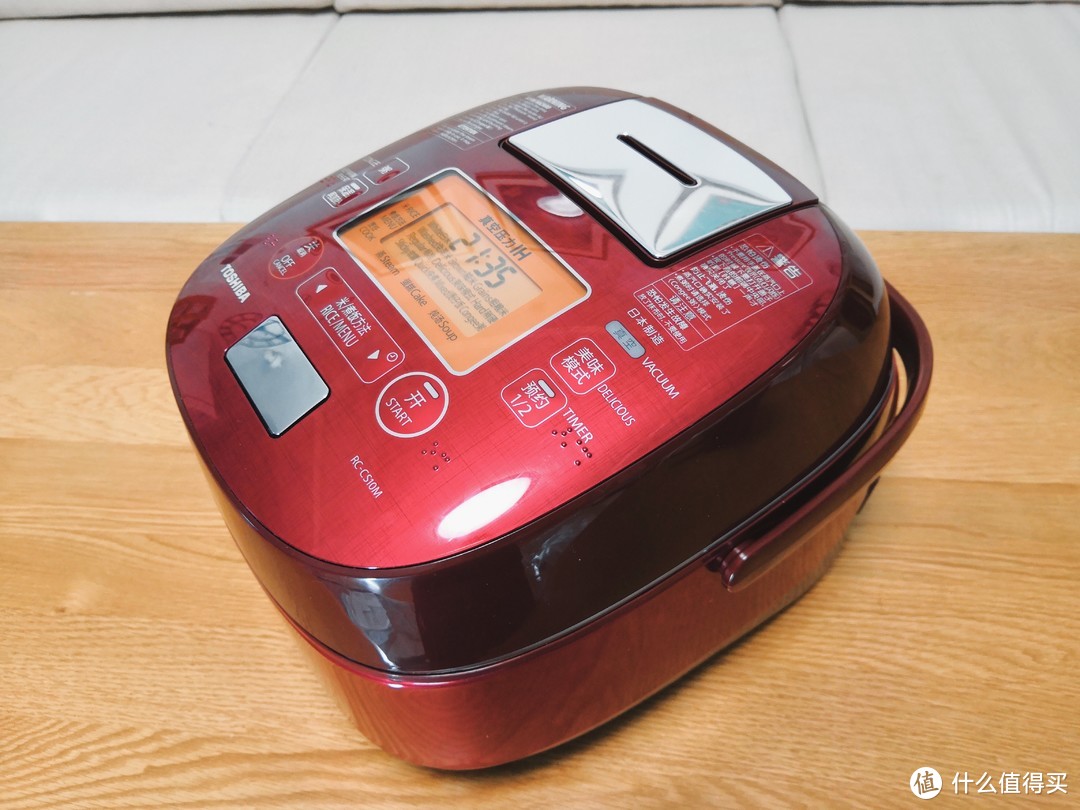 Toshiba 东芝 真空压力旗舰电饭煲 RC-CS10M 开箱：小米你还是洗洗睡吧