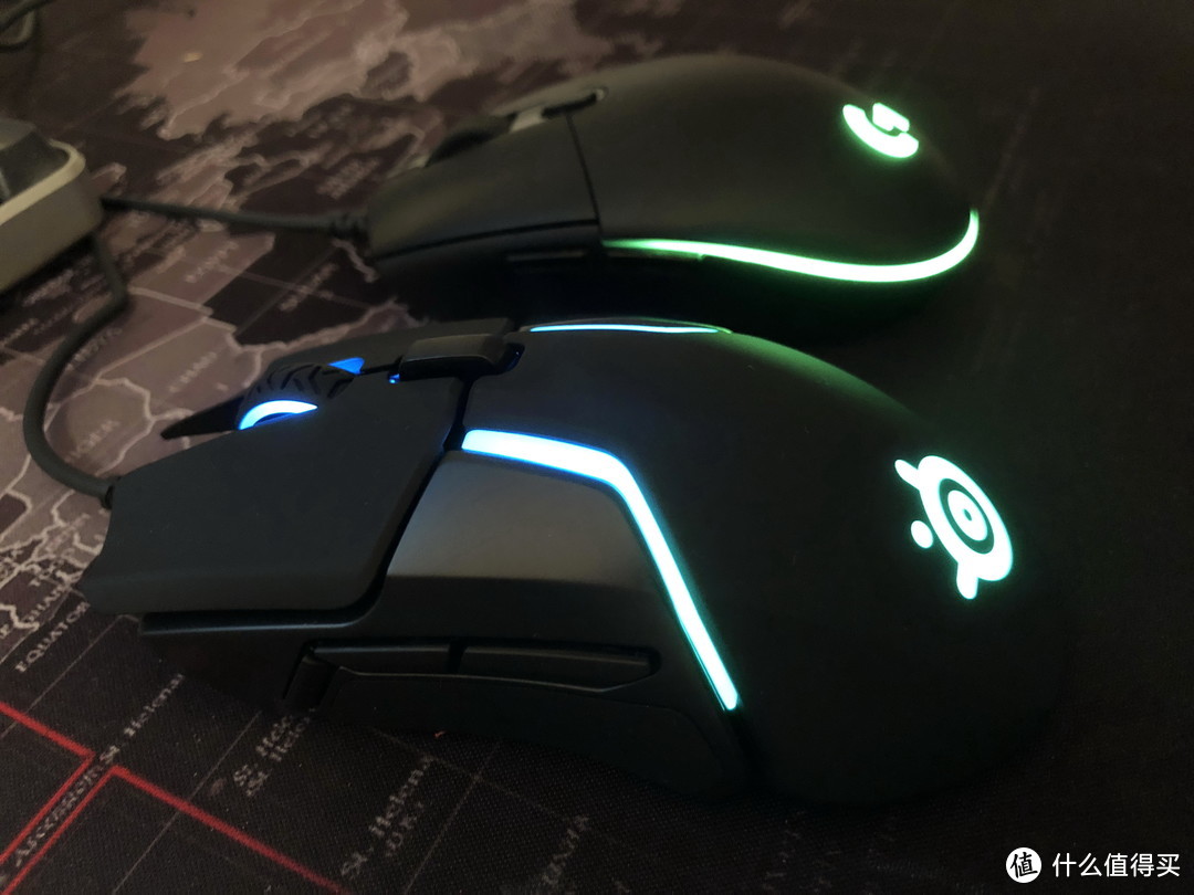 灯厂&钢厂来袭 赛睿 SteelSeries Rival 600 幻彩版 电竞鼠标 拆解测试