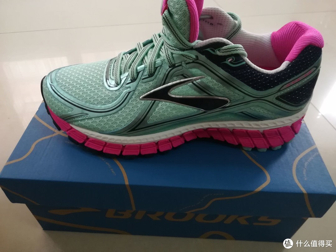 Brooks 布鲁克斯 Adrenaline GTS16 女跑鞋 开箱晒物