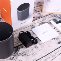 小豹 智能音箱 LB-S51a外观展示(重量|底部|接口|按钮)