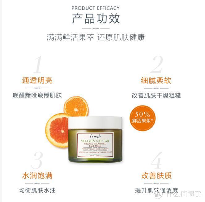 我真的吃了这个面膜！——Fresh馥蕾诗亮活维他果萃面膜