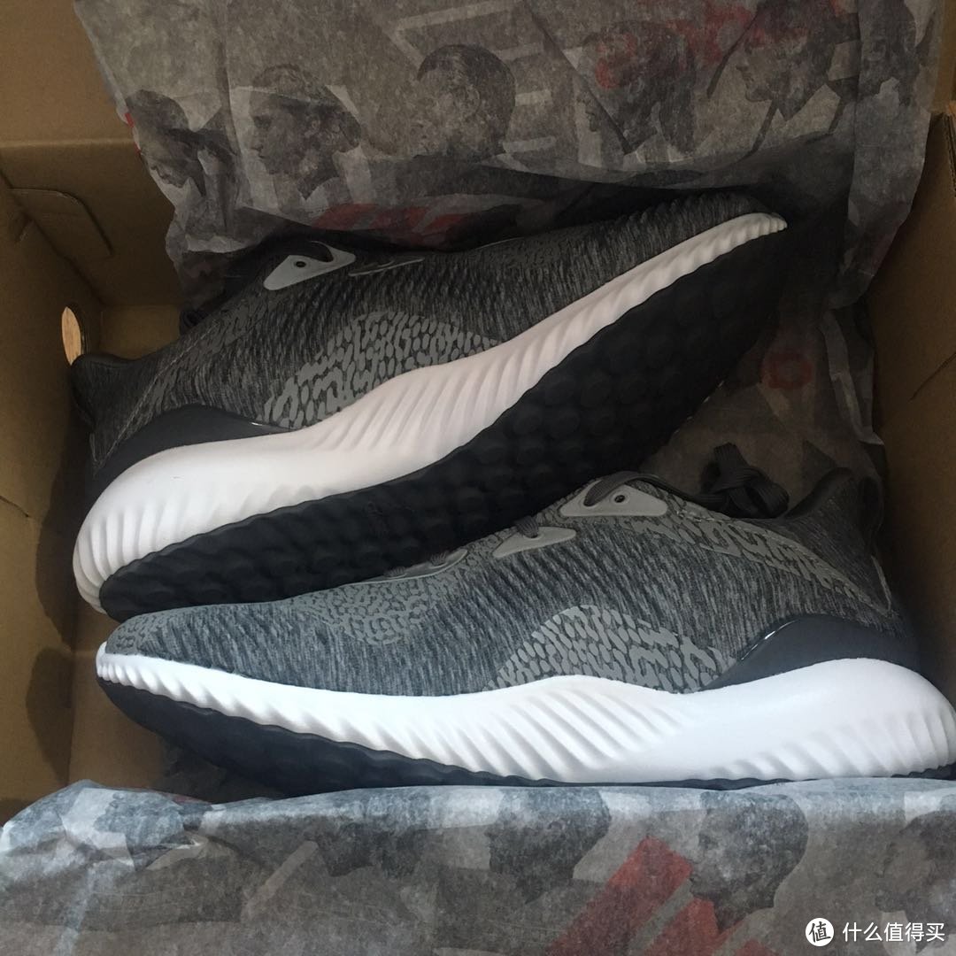 Adidas 阿迪达斯 Alphabounce HPC AMS 跑鞋 之懒人晒单