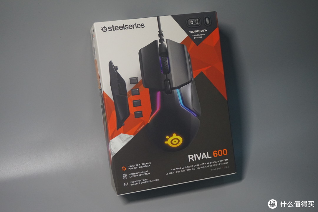 钢厂真旗舰—赛睿Rival 600幻彩鼠标