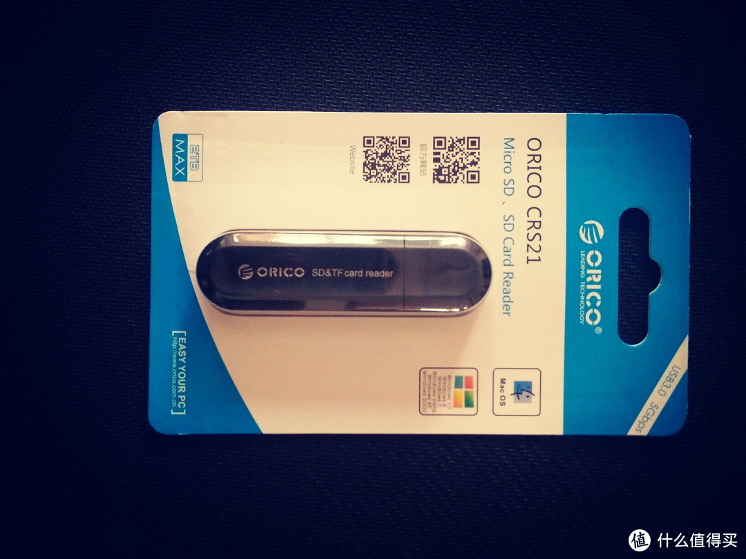 让你的内存卡速度轻松达到98MB/S—ORICO 奥睿科 USB3.0 多功能读卡器