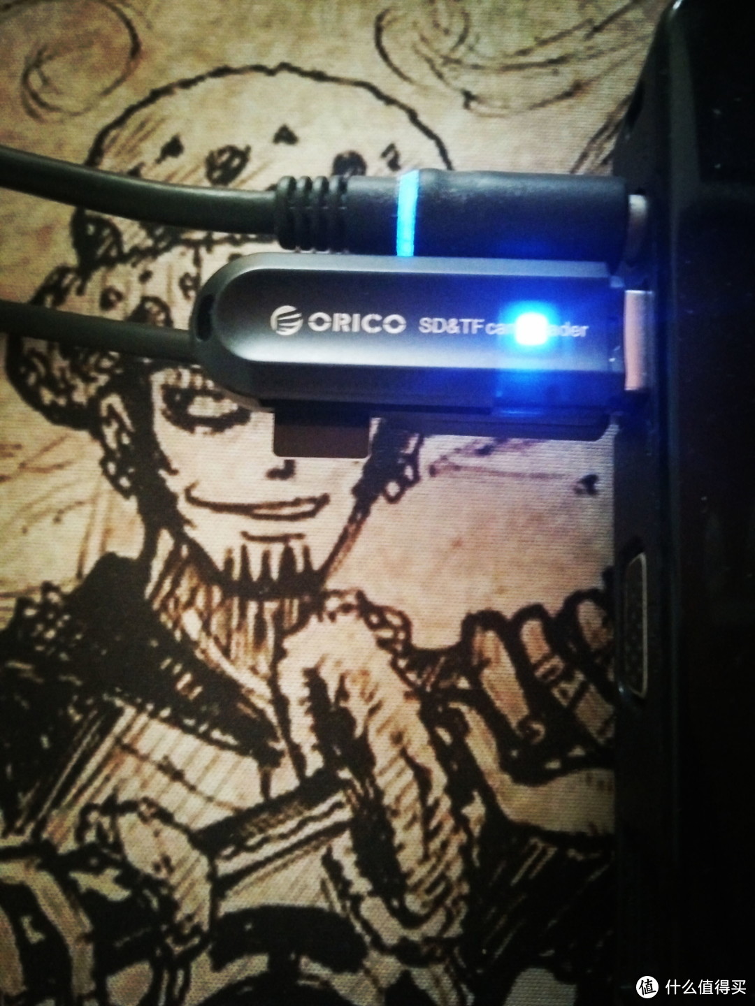 让你的内存卡速度轻松达到98MB/S—ORICO 奥睿科 USB3.0 多功能读卡器