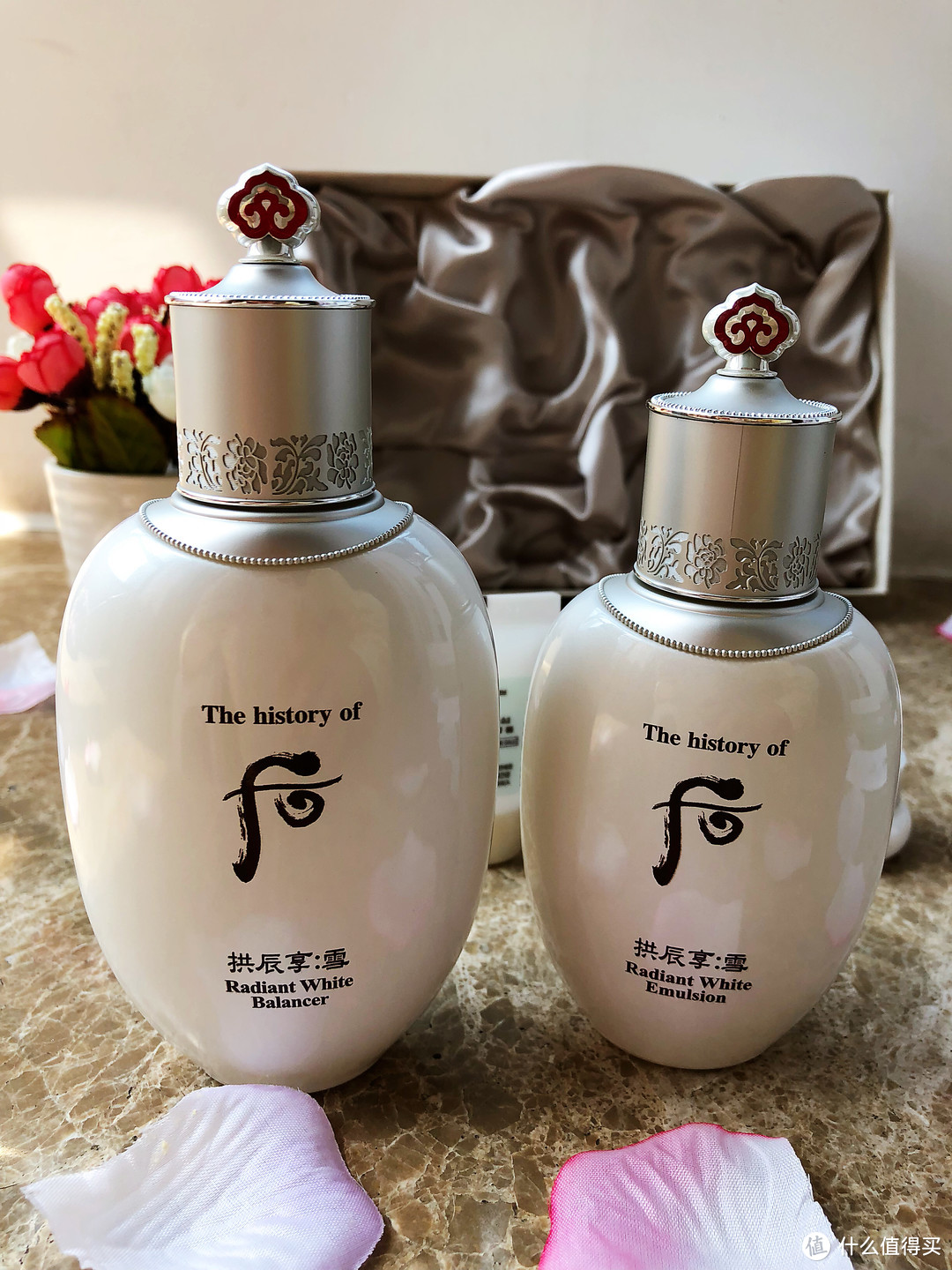 好价入手Whoo 后 雪玉凝水乳礼盒！