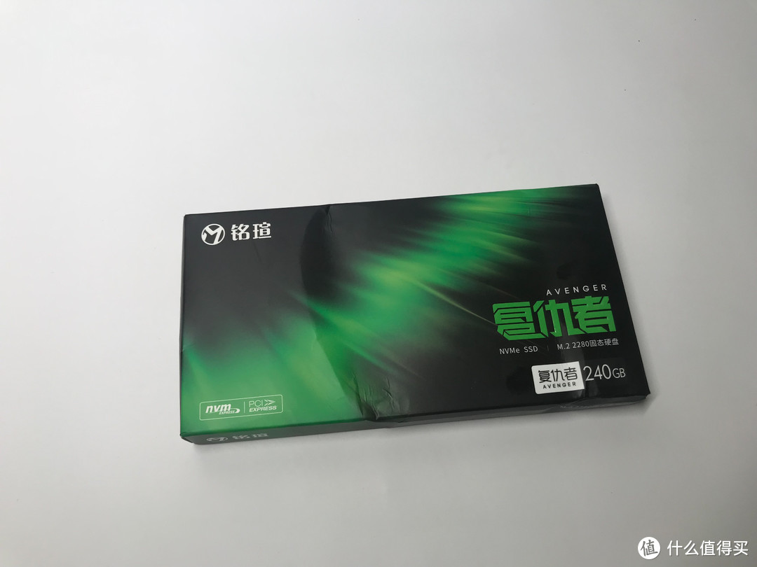 MAXSUN 铭瑄 复仇者 M.2 SSD 240GB升级小记，读写速度吊打传统SSD