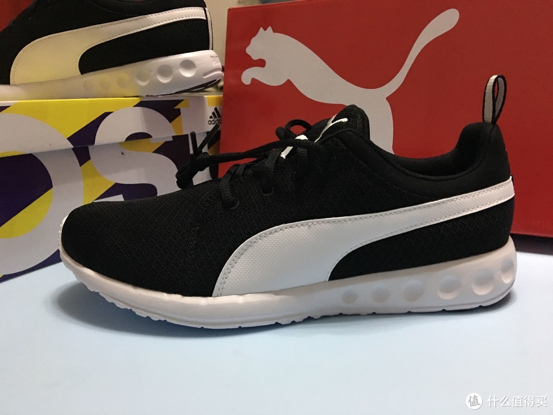 Puma 彪马 Carson Mesh 跑鞋开箱(附少量其他跑鞋压马路对比)