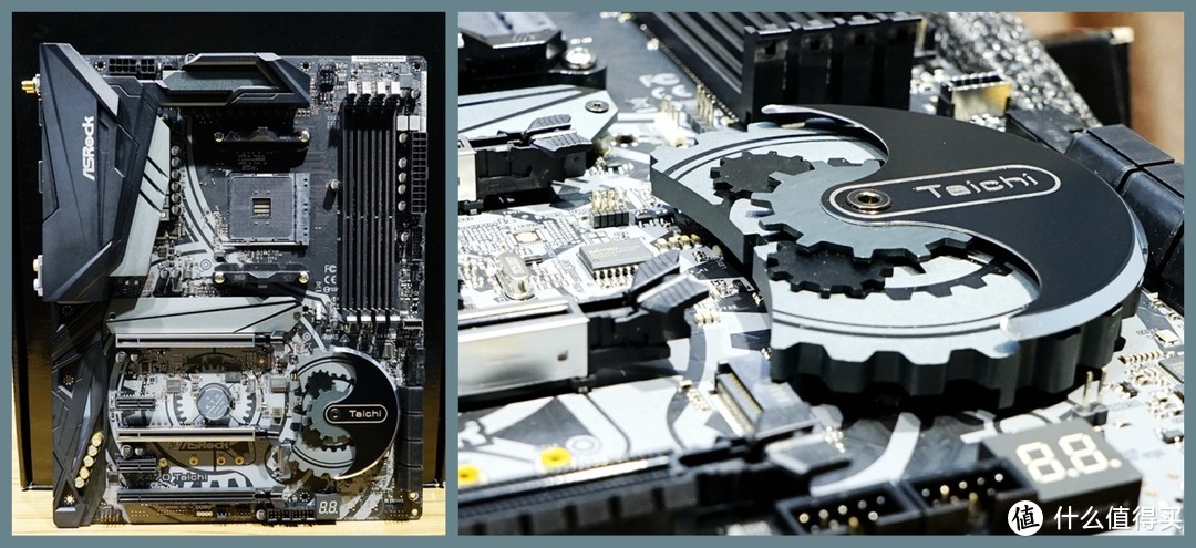 易有太极，是生两仪—ASRock 华擎 X470 Taichi太极主板+AMD R5 2600X入手开箱及详测