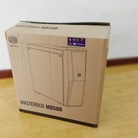 酷冷至尊 MasterBox MB500 毁灭者III系列 ATX机箱开箱展示(包装|尺寸|面板|材质)
