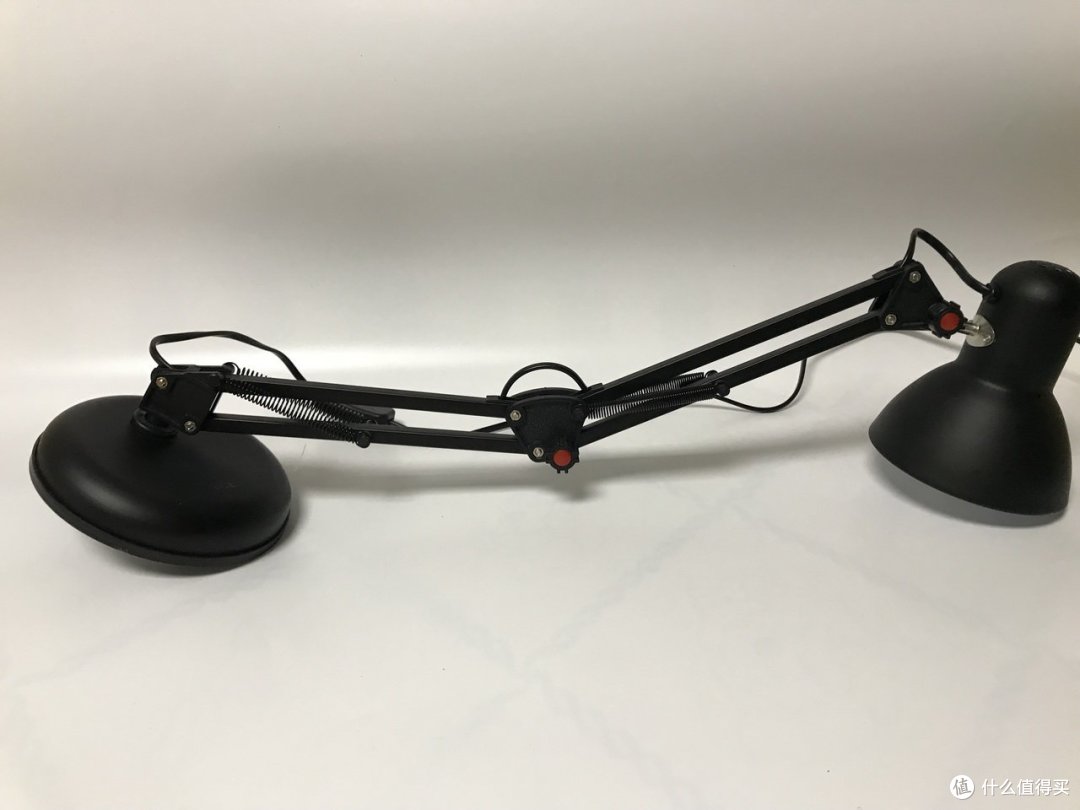 买灯也得要情怀tcl美式e27标准螺口铁艺折叠台灯