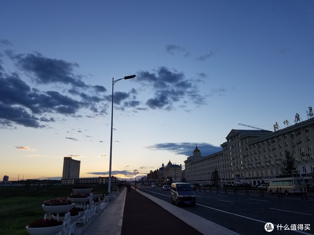 满洲里夜景