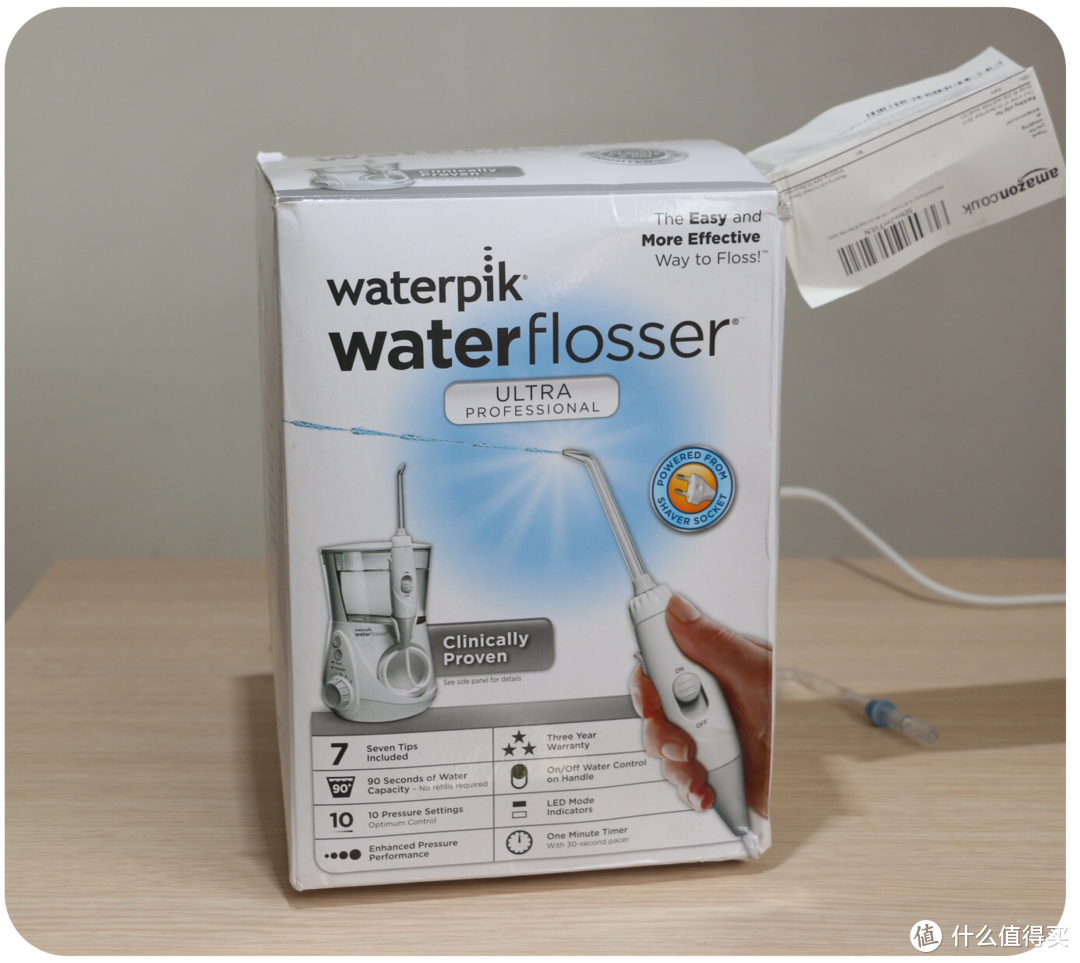 waterpik 洁碧 WP-660UK 冲牙器开箱使用心得