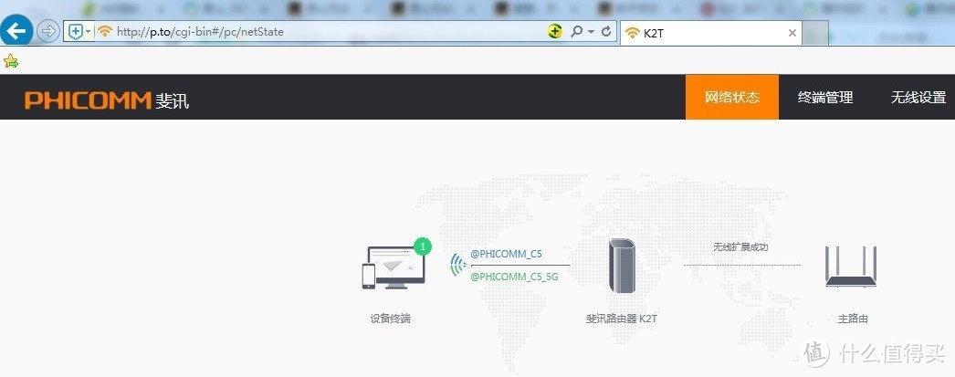 Phicomm 斐讯 K2T 路由器拆箱及简单试用